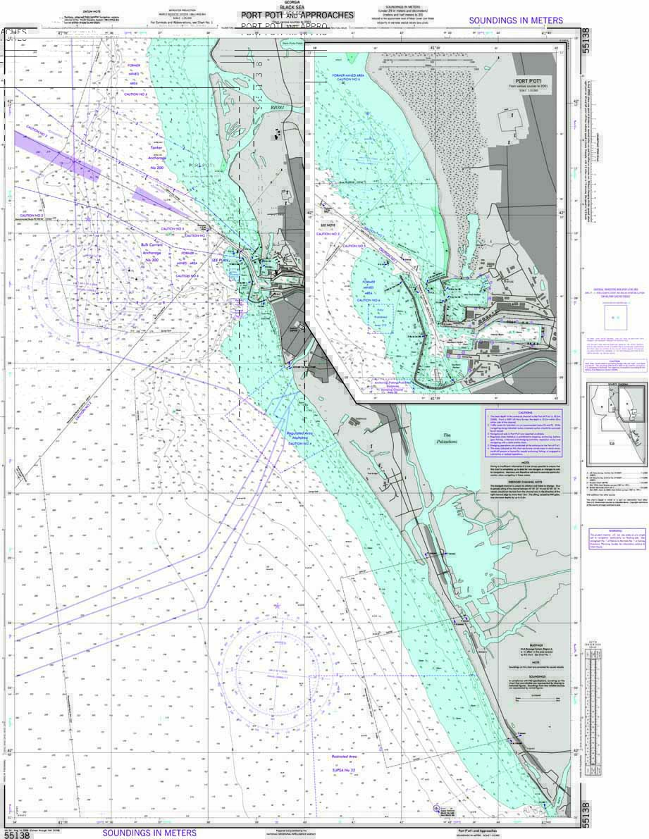 PORT POTI NAUTICAL CHART