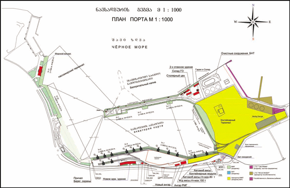 Port Batumi chart